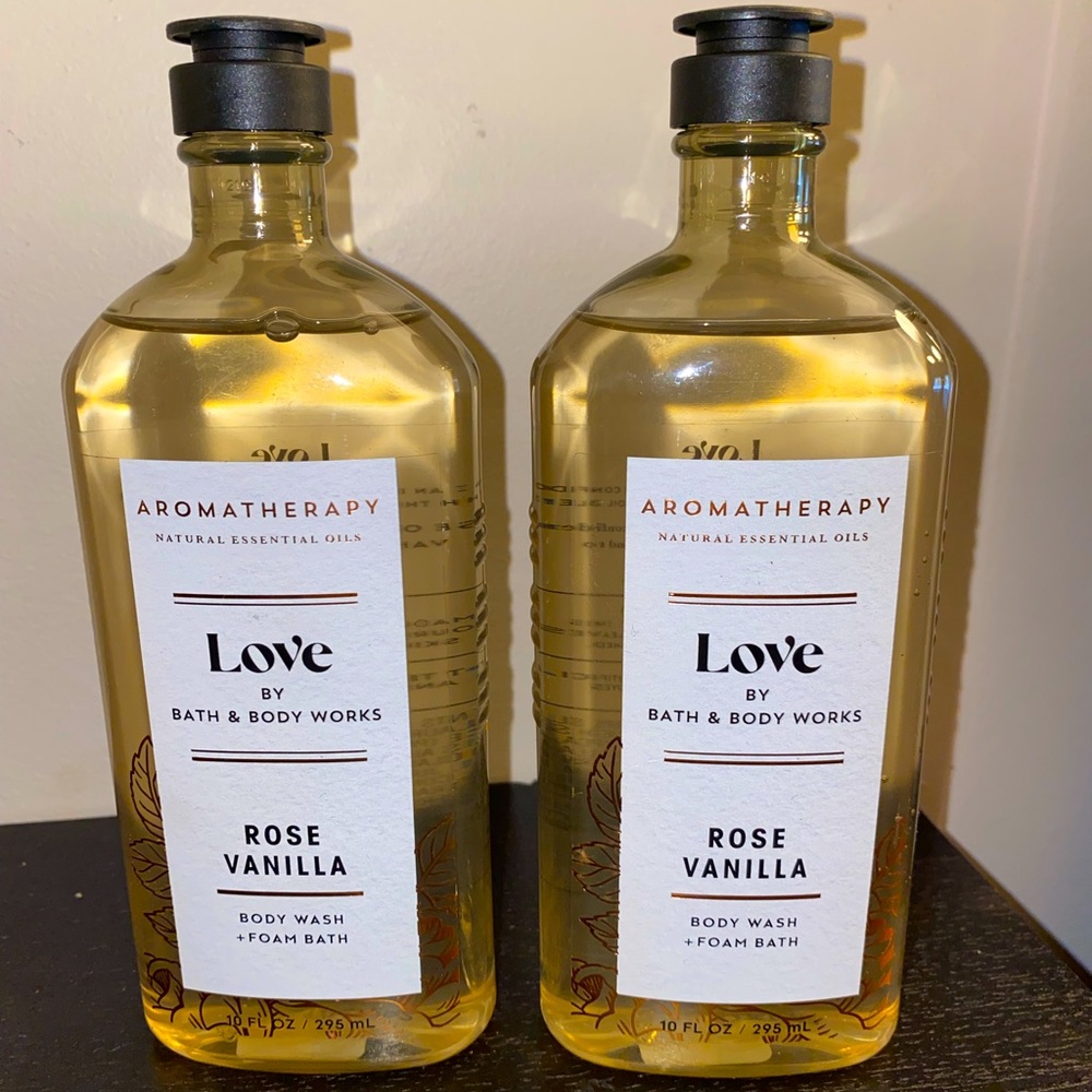 Bath & Body Works Rose Vanilla body wash 🧴✨
